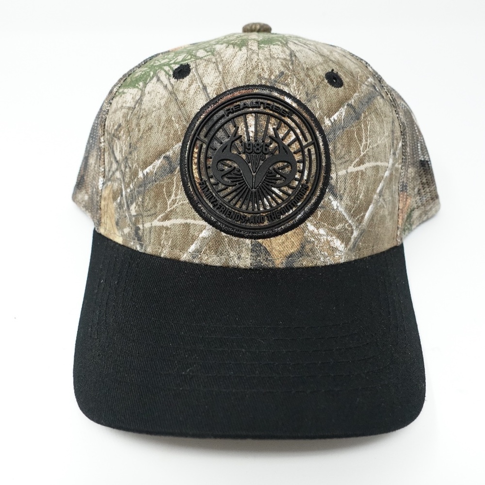 Realtree Camouflage Hat Cap Adult OSFM Adjustable Camo Hunting Snapback Trucker